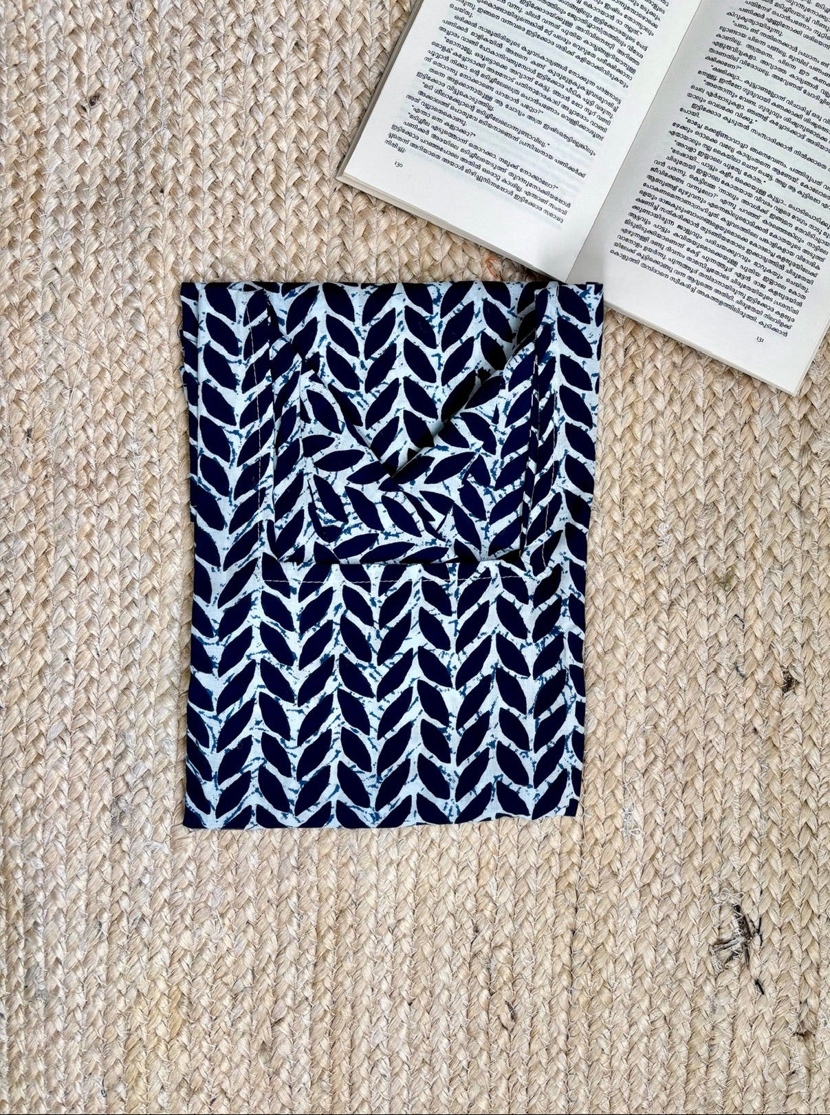 Indigo Leaf Handblock Kurti